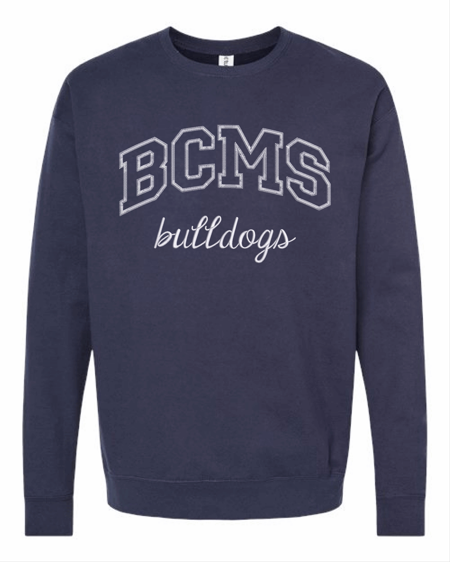 Broad Creek - Navy Cotton Crewneck