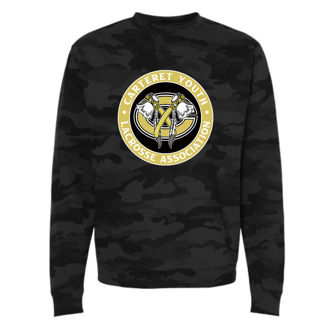 Carteret - Adult Camo Crewneck