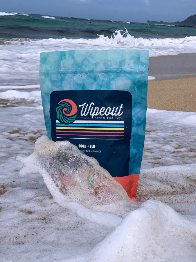 Wipeout Cold + Flu Bath Salts Kit