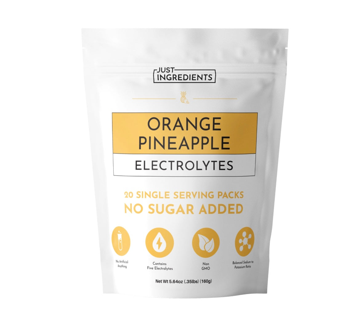 Orange Pineapple Electrolytes Single Serving Packs (20)
