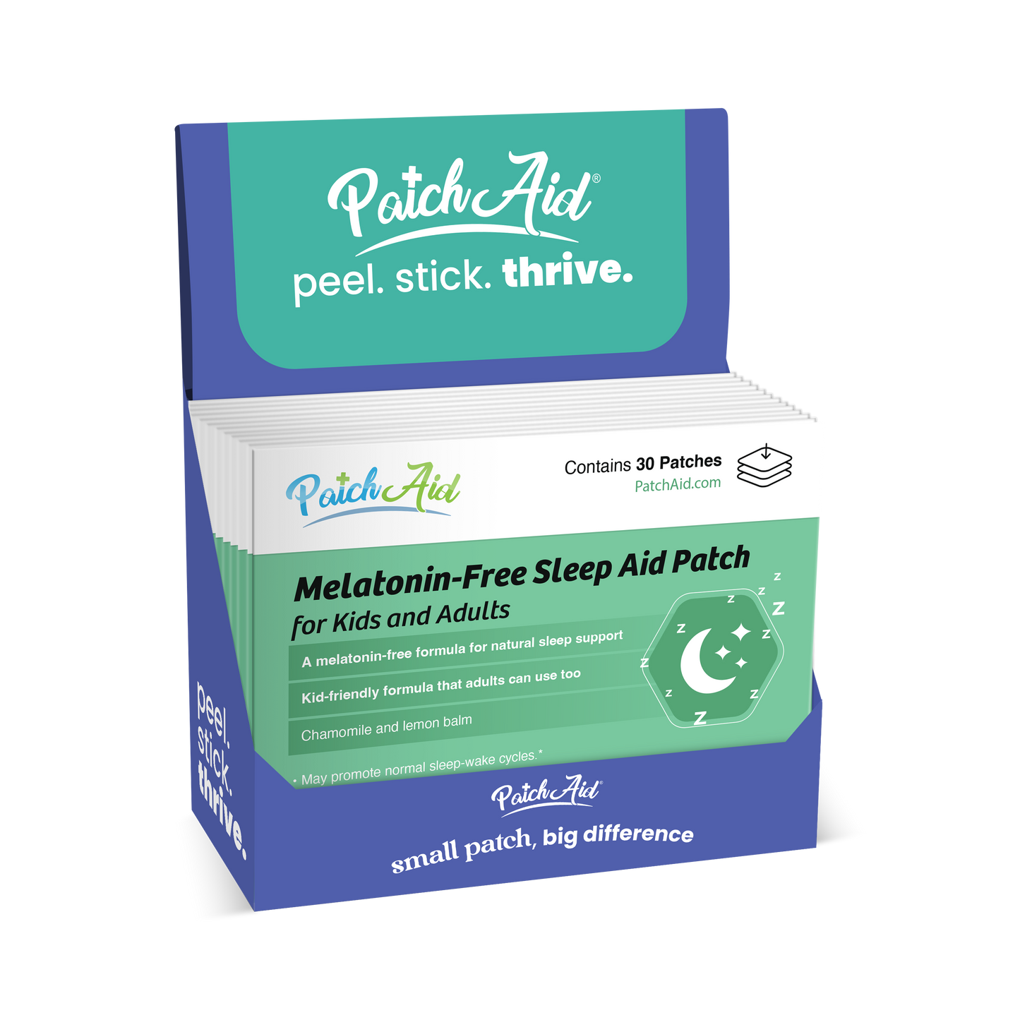 Kids Sleep Aid Topical Patch - Melatonin-Free Sleep Aid: 1-Pack
