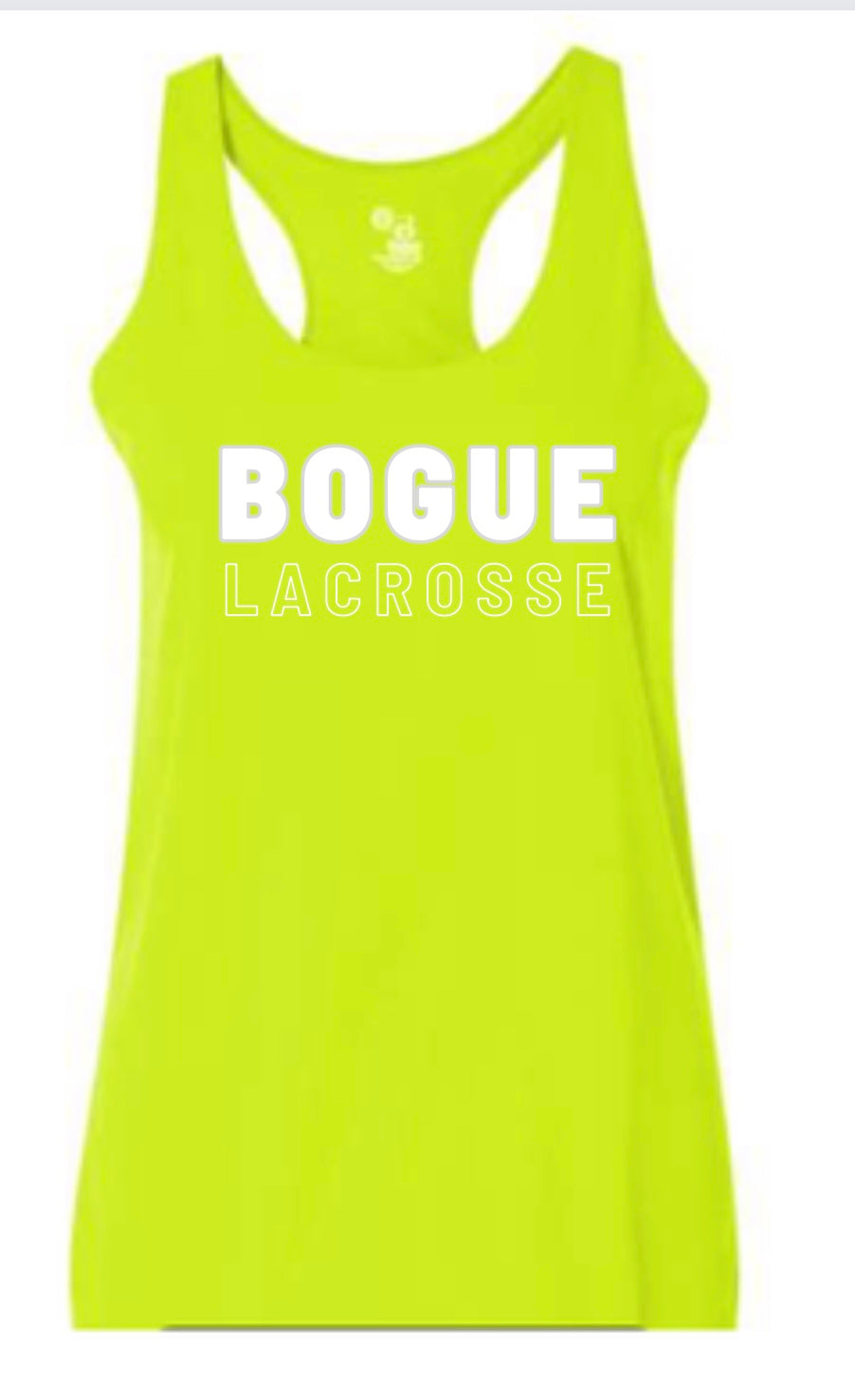 Bogue Lax - Safety Yellow Tank
