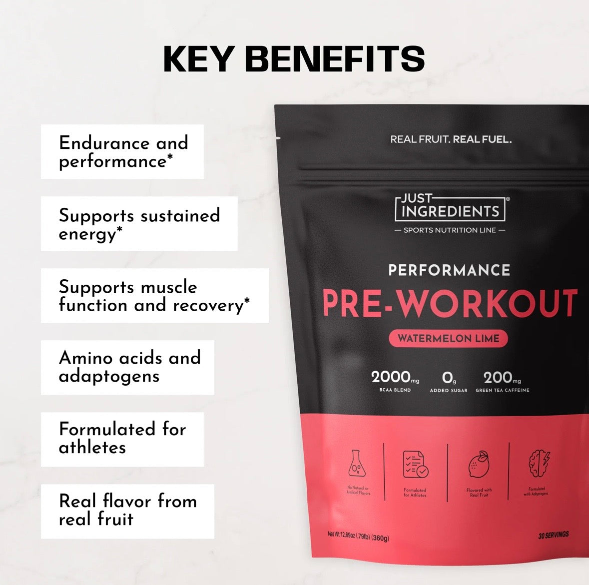 Watermelon Lime Performance Pre-Workout