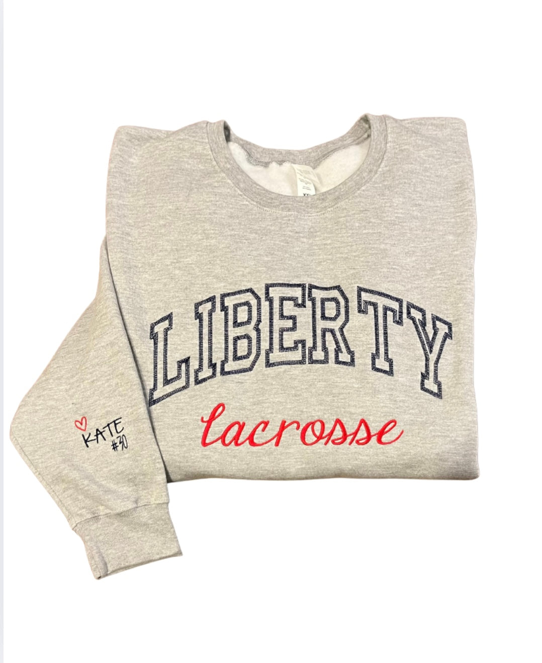 YOUR COLLEGE - Athlete Name/Big Front Sport