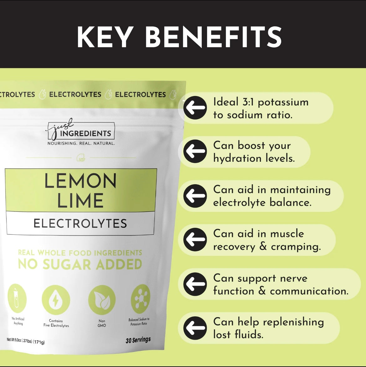 Lemon Lime Electrolyte Powder