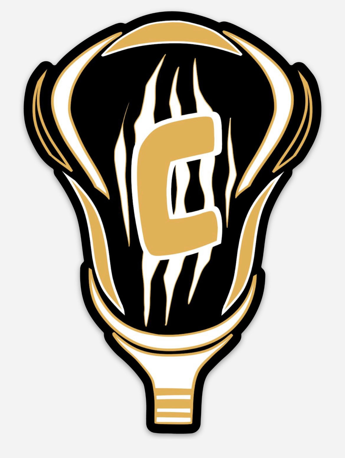 Croatan Lax - 5’ x 4’ Car Sticker