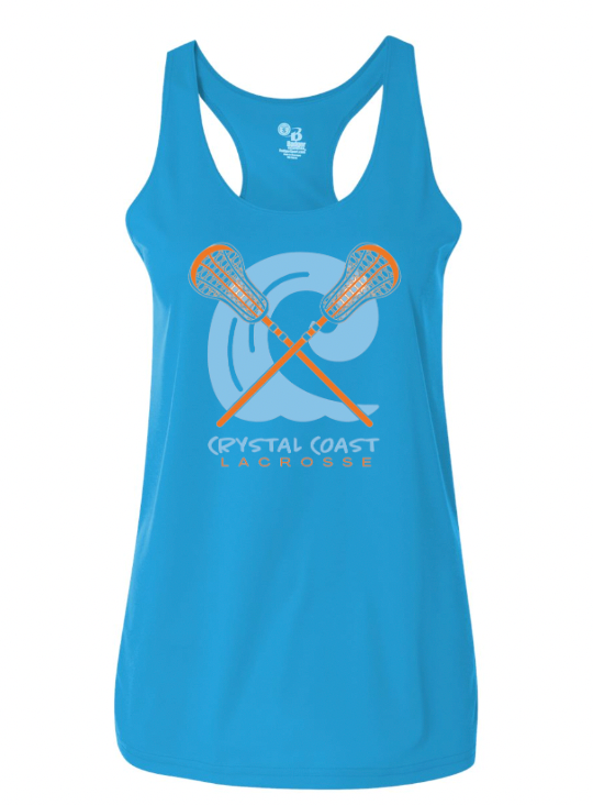 Crystal Coast - Blue Sports Tank