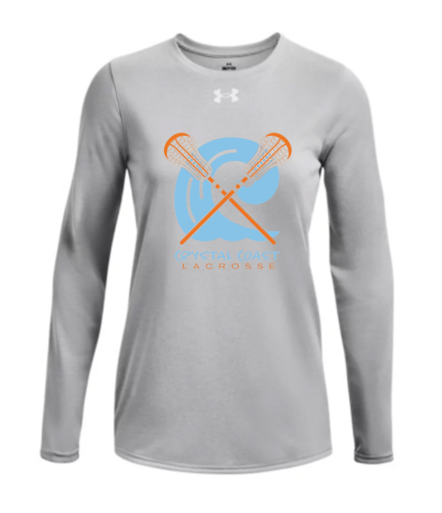 Crystal Coast - UA Grey Long Sleeve
