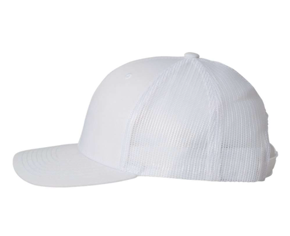 Crystal Coast - White Mesh Back Hat