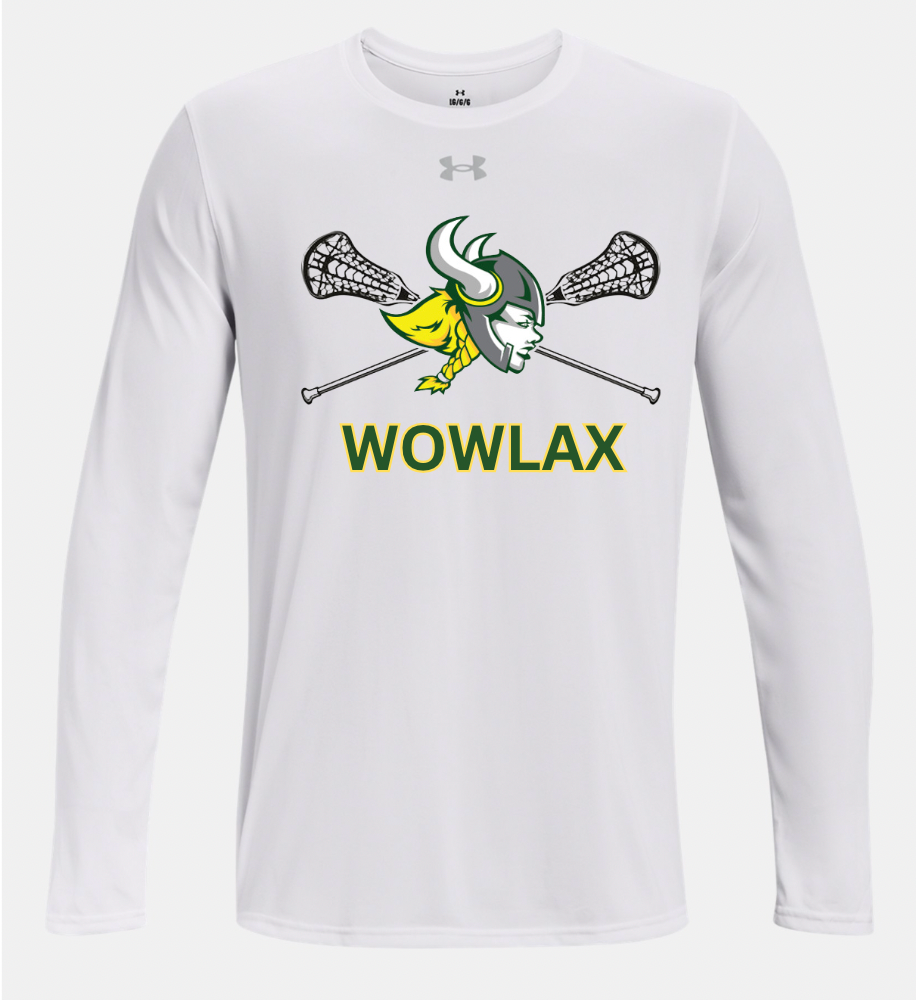 White Oak Lax - Under Armour White Long Sleeve