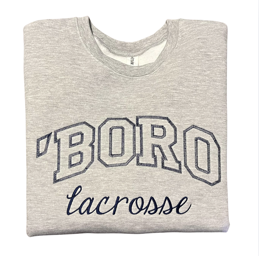 Swansboro - Grey Cotton Crewneck (Sport Only)