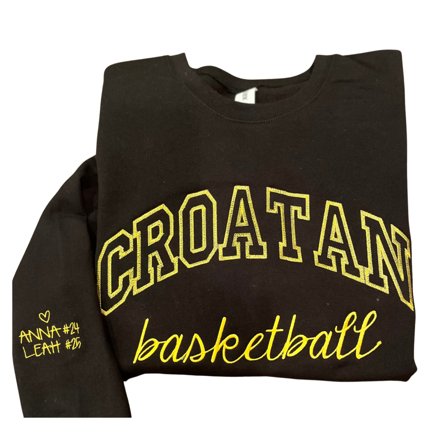 Croatan - Athlete Name/Big Front Sport