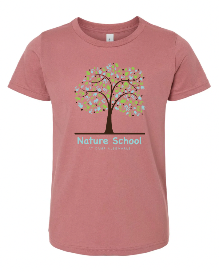 Nature School - Youth/Toddler Original Tree T-shirt - Mauve