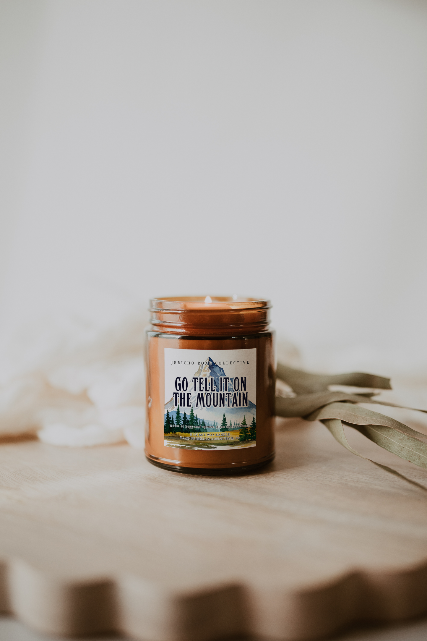 Go Tell It On A Mountain Soy Wax Candle