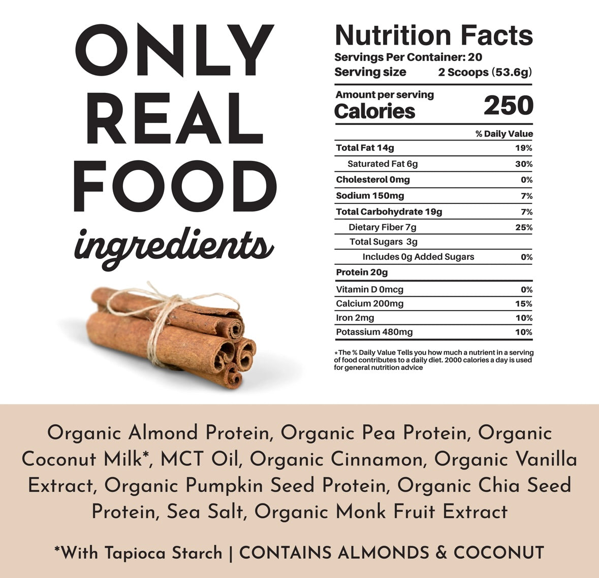 Vegan Snickerdoodle - Protein Powder