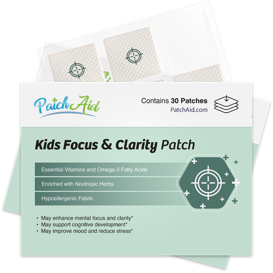 Kids Focus & Clarity Patch – Daily Cognitive Booster: 1-Pack
