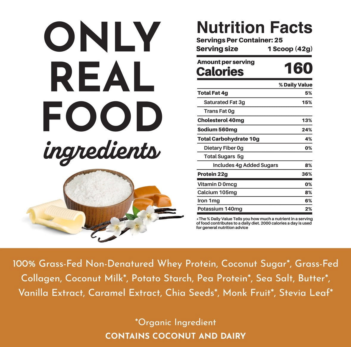 Salted Caramel - Protein Powder