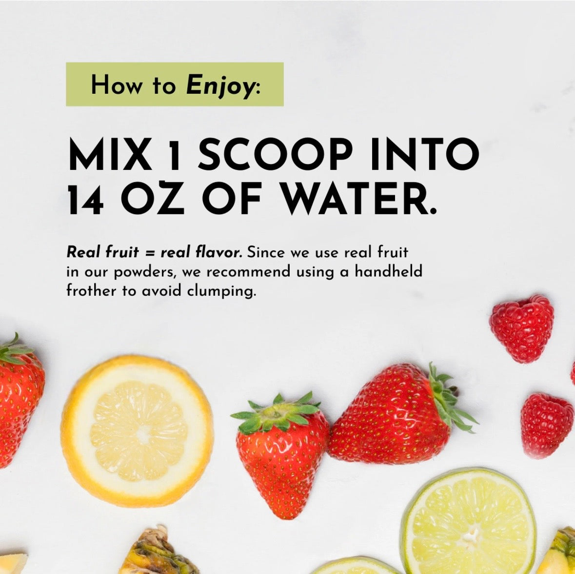 Lemon Lime Brain + Energy Boost Electrolytes
