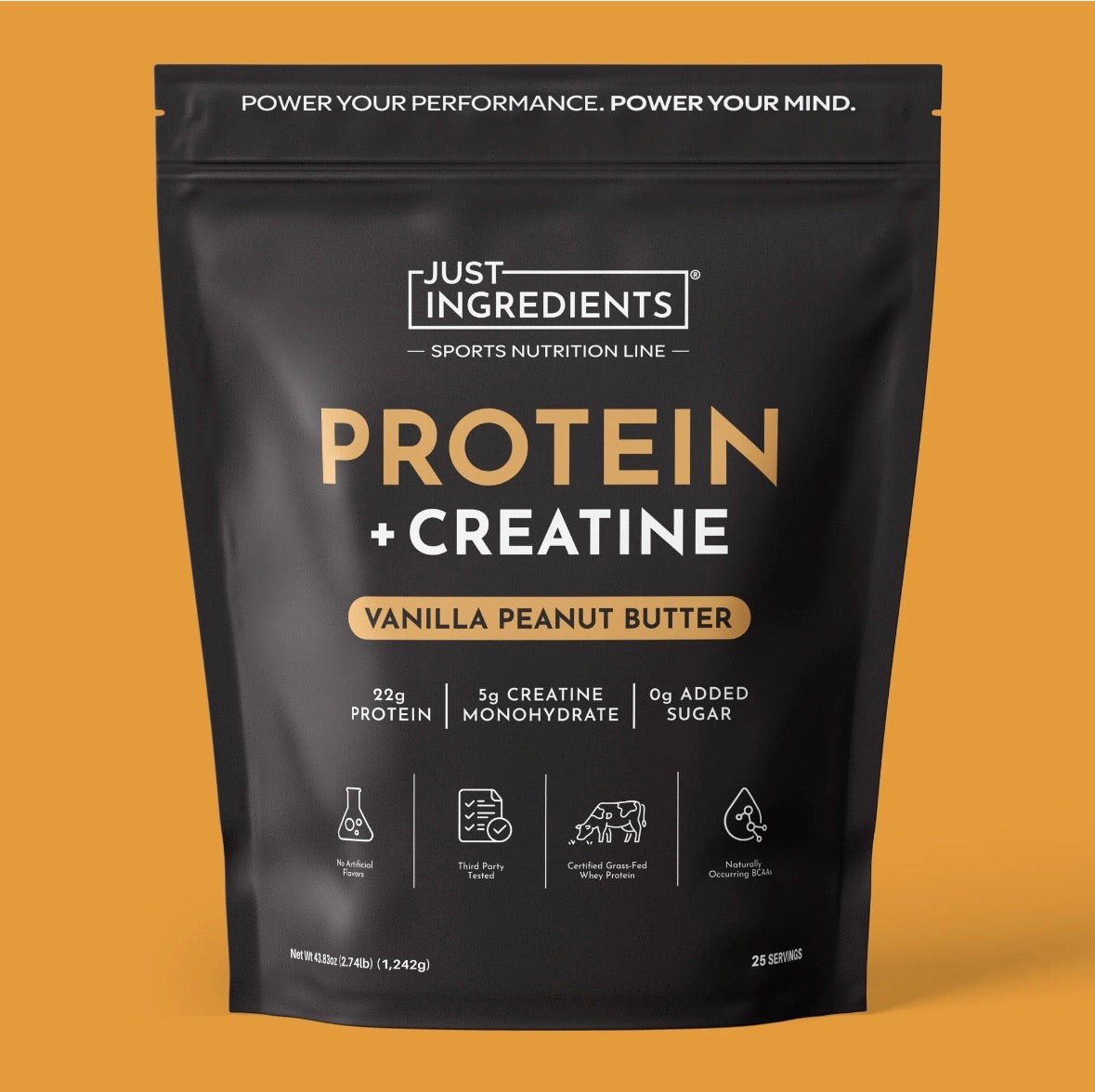 Vanilla Peanut Butter - Protein + Creatine