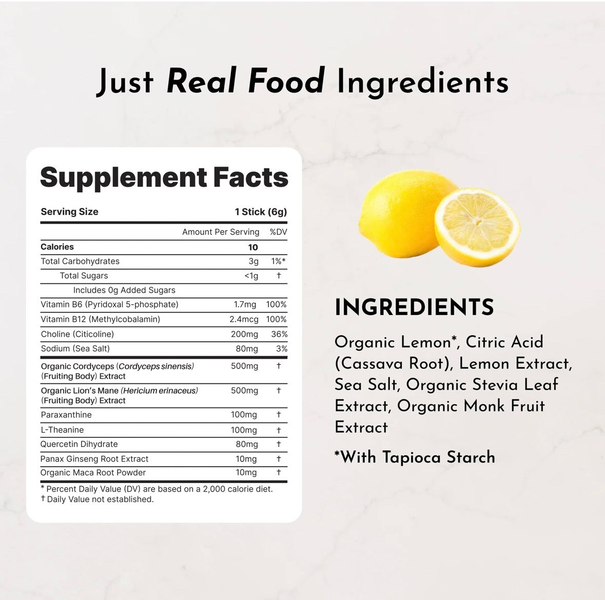 Lemonade Brain + Energy Boost Stick