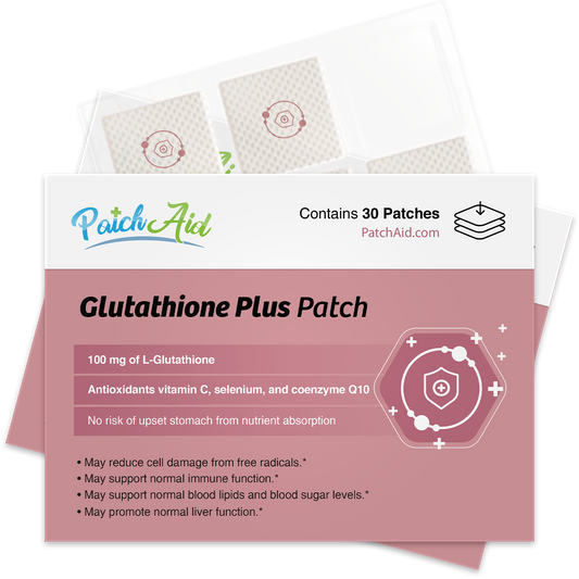 Glutathione Plus Patch - Antioxidant & Detox Support: 1-Pack