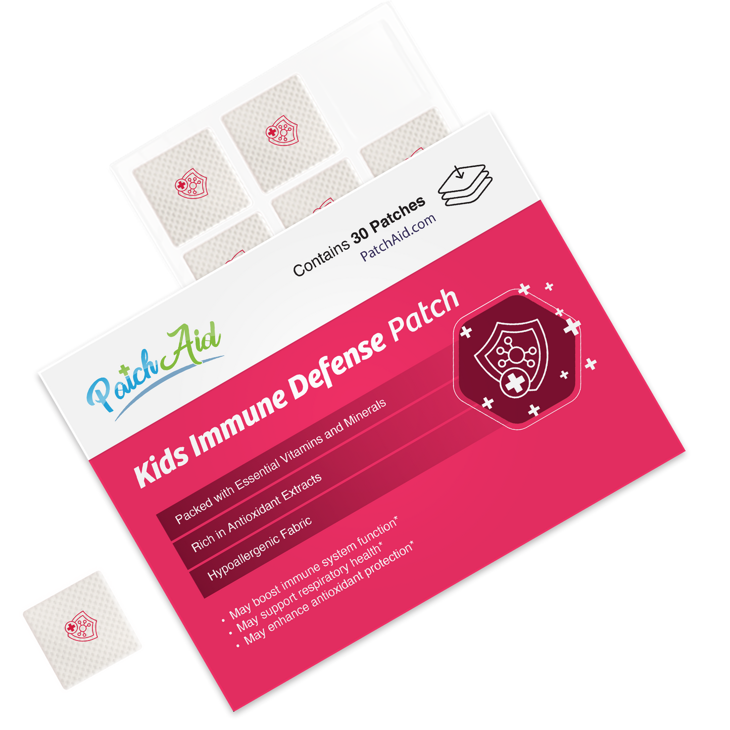 Kids Immune Defense Patch - Optimal Immune Function: 1-Pack