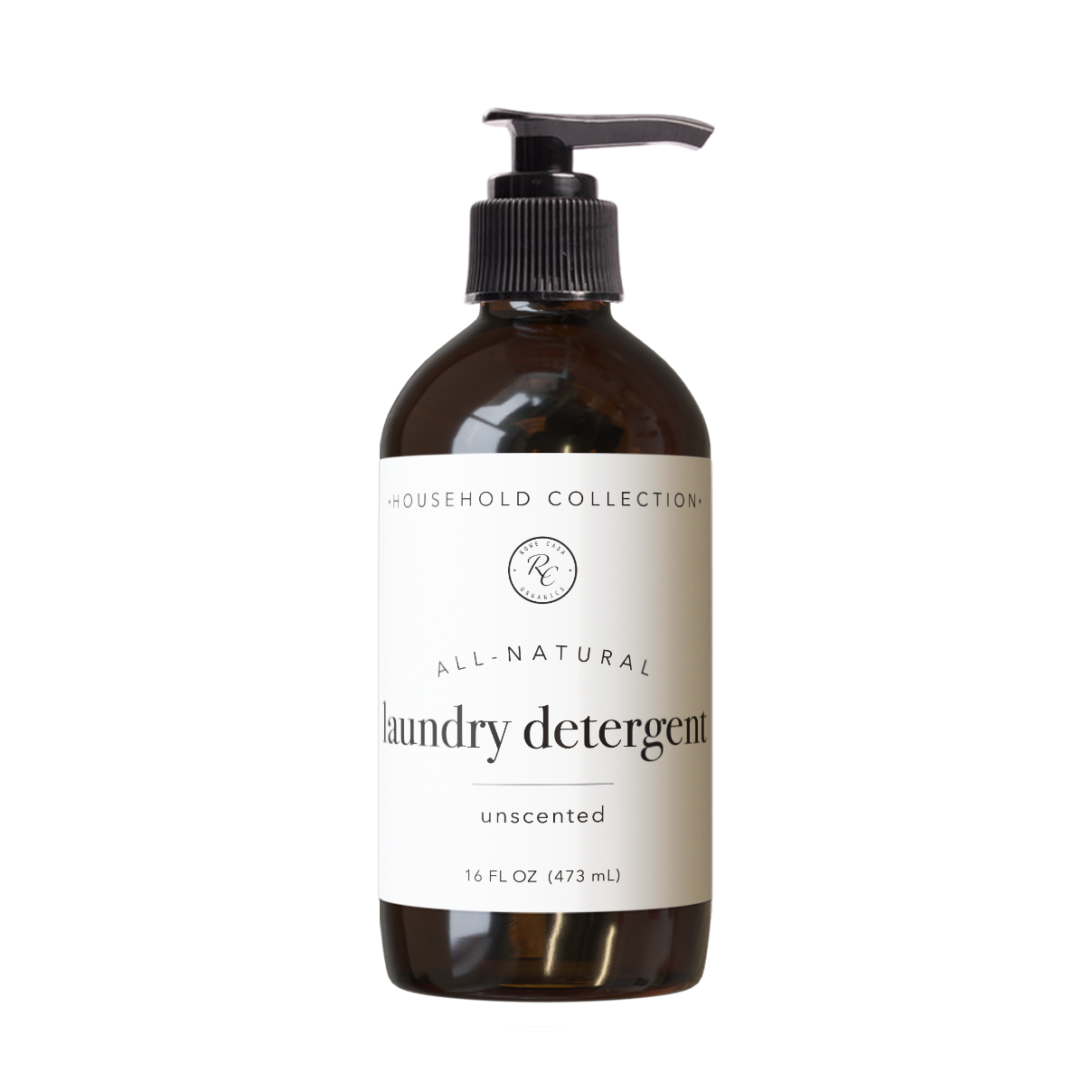 LAUNDRY DETERGENT | LIQUID | 16 oz: BERGAMOT + LAVENDER