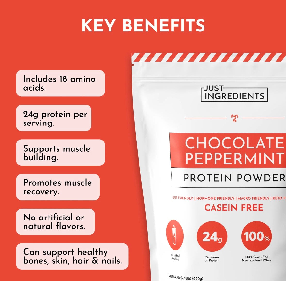 Chocolate Peppermint - Protein Powder
