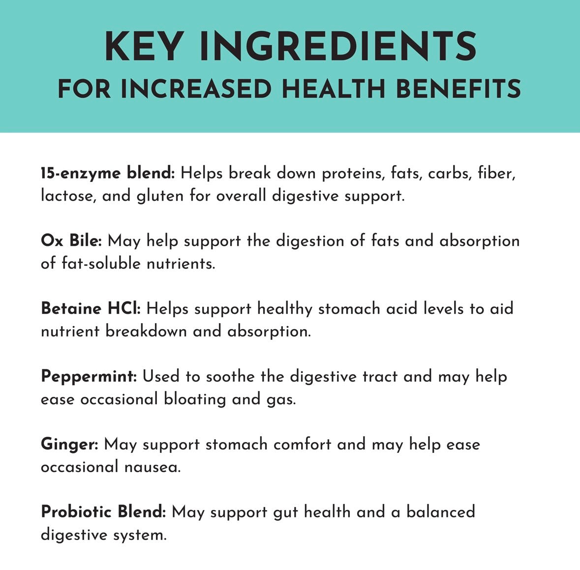 Digestive Enzyme Supplement