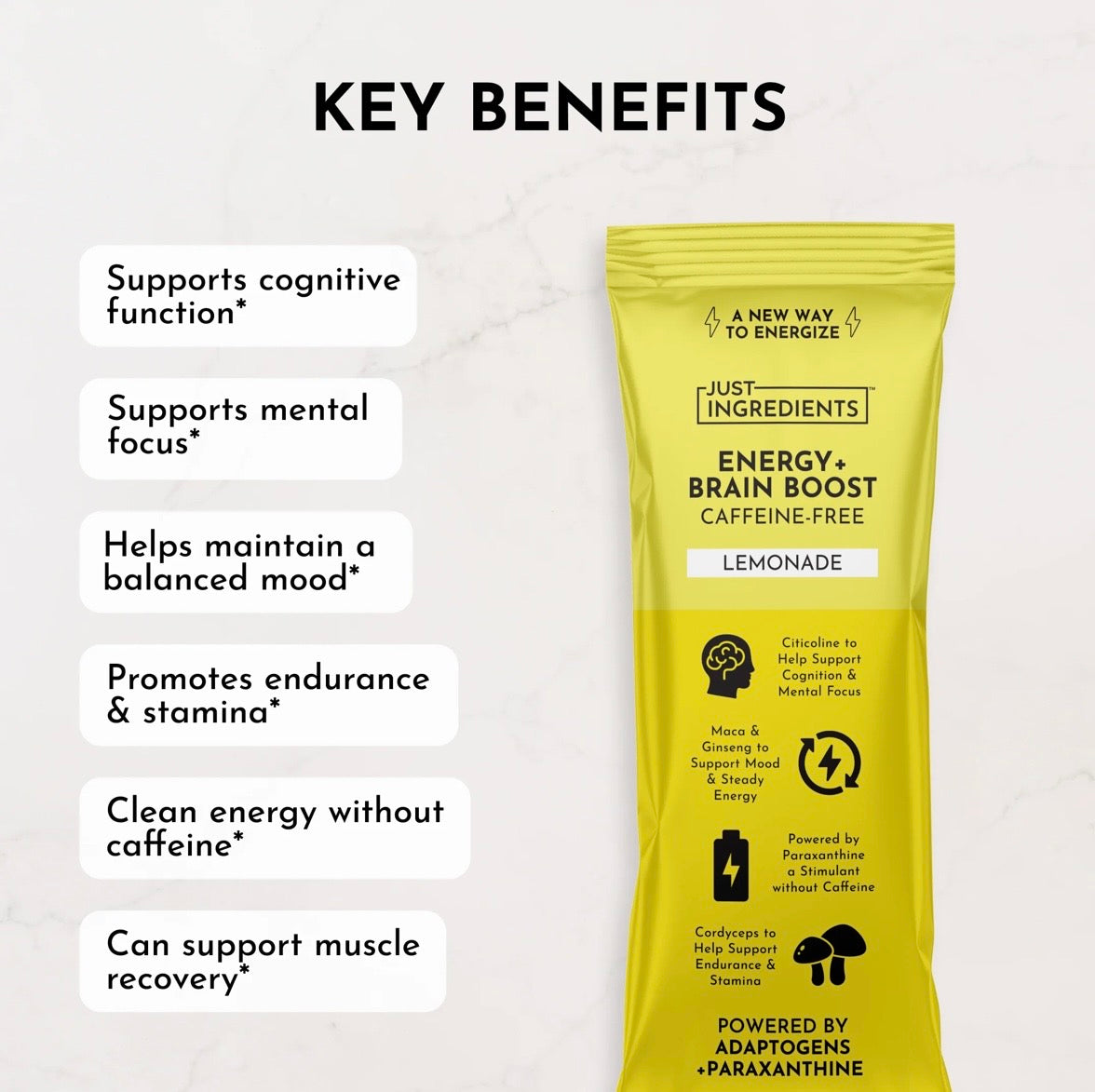 Lemonade Brain + Energy Boost Stick