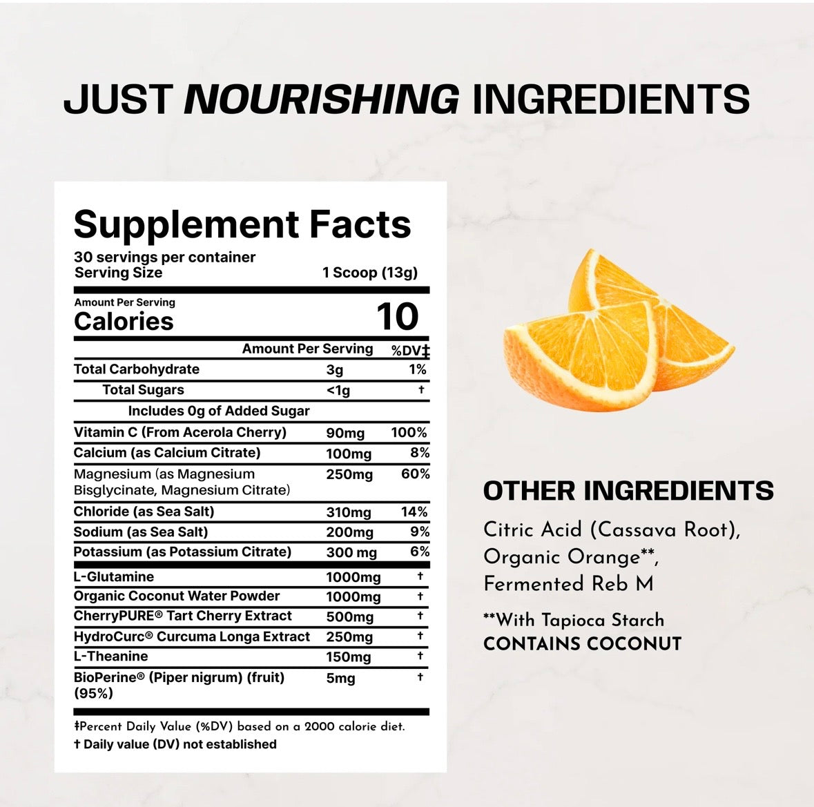 Orange Recovery Powder