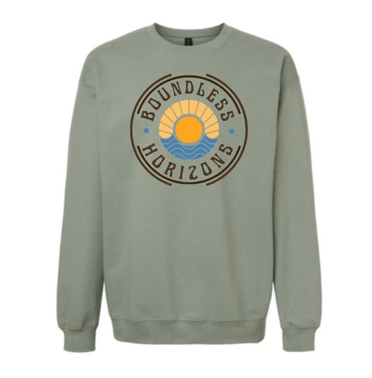 Boundless Horizons - Crewneck Sweatshirt