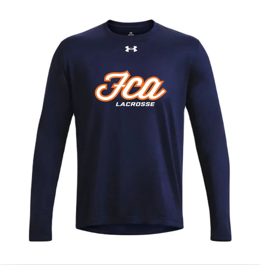 FCA Lacrosse - UA Tech Long Sleeve - Navy