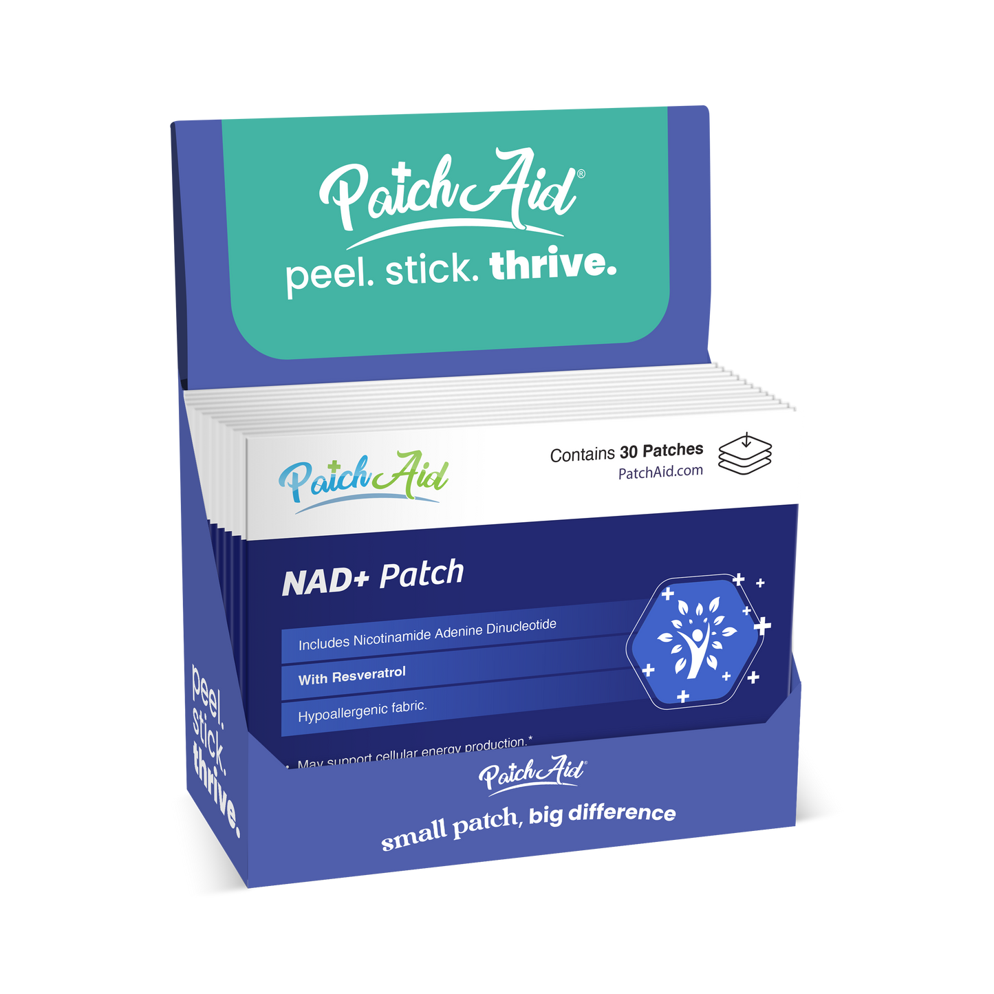 NAD+ Patch - Energy & Healthy Aging Support: 1-Pack