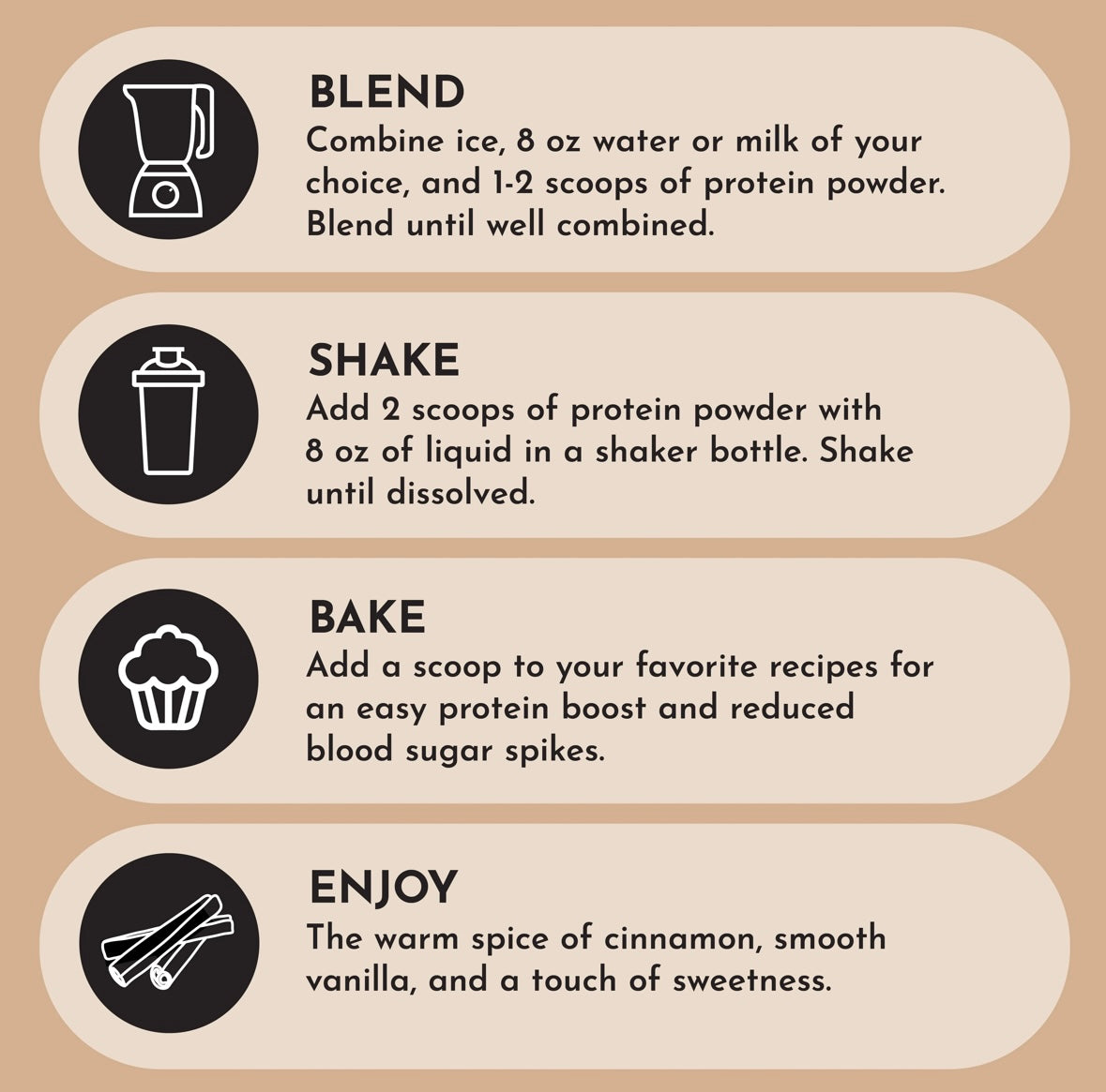 Vegan Snickerdoodle - Protein Powder