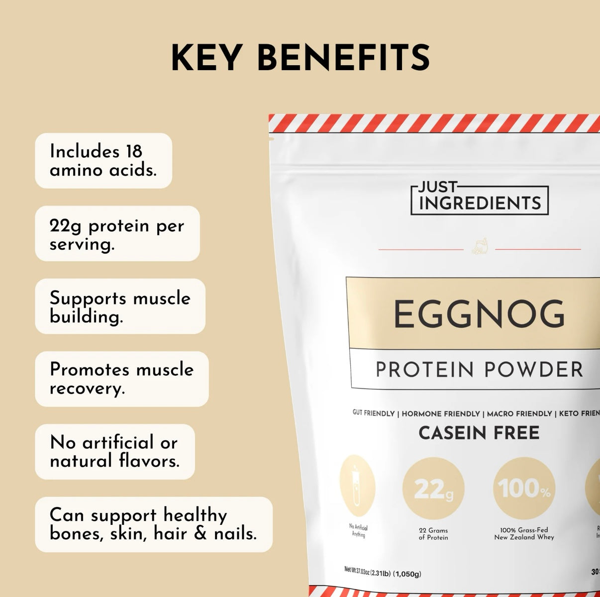 Eggnog - Protein Powder