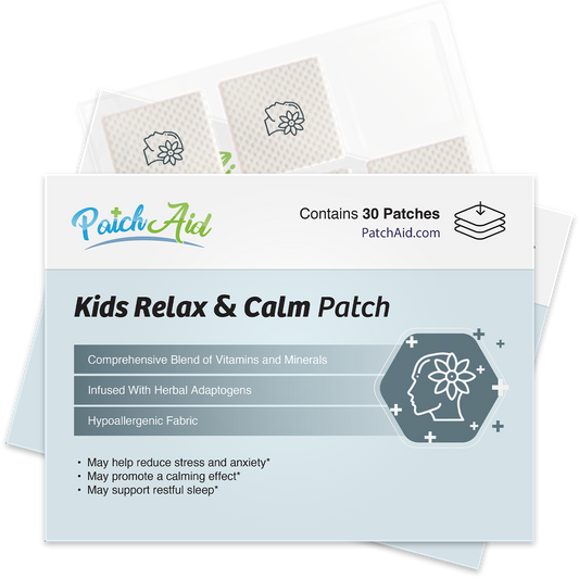 Kids Relax & Calm Patch - Natural Stress Relief & Relaxation: 1-Pack