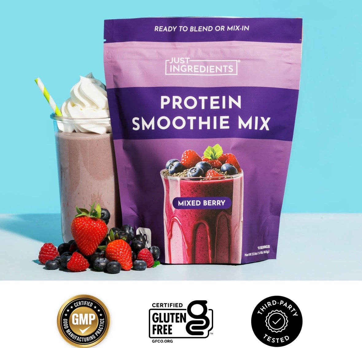 Mixed Berry - Protein Smoothie Mix