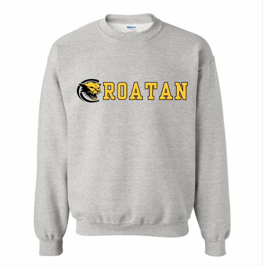 Croatan- Grey Croatan Crewneck