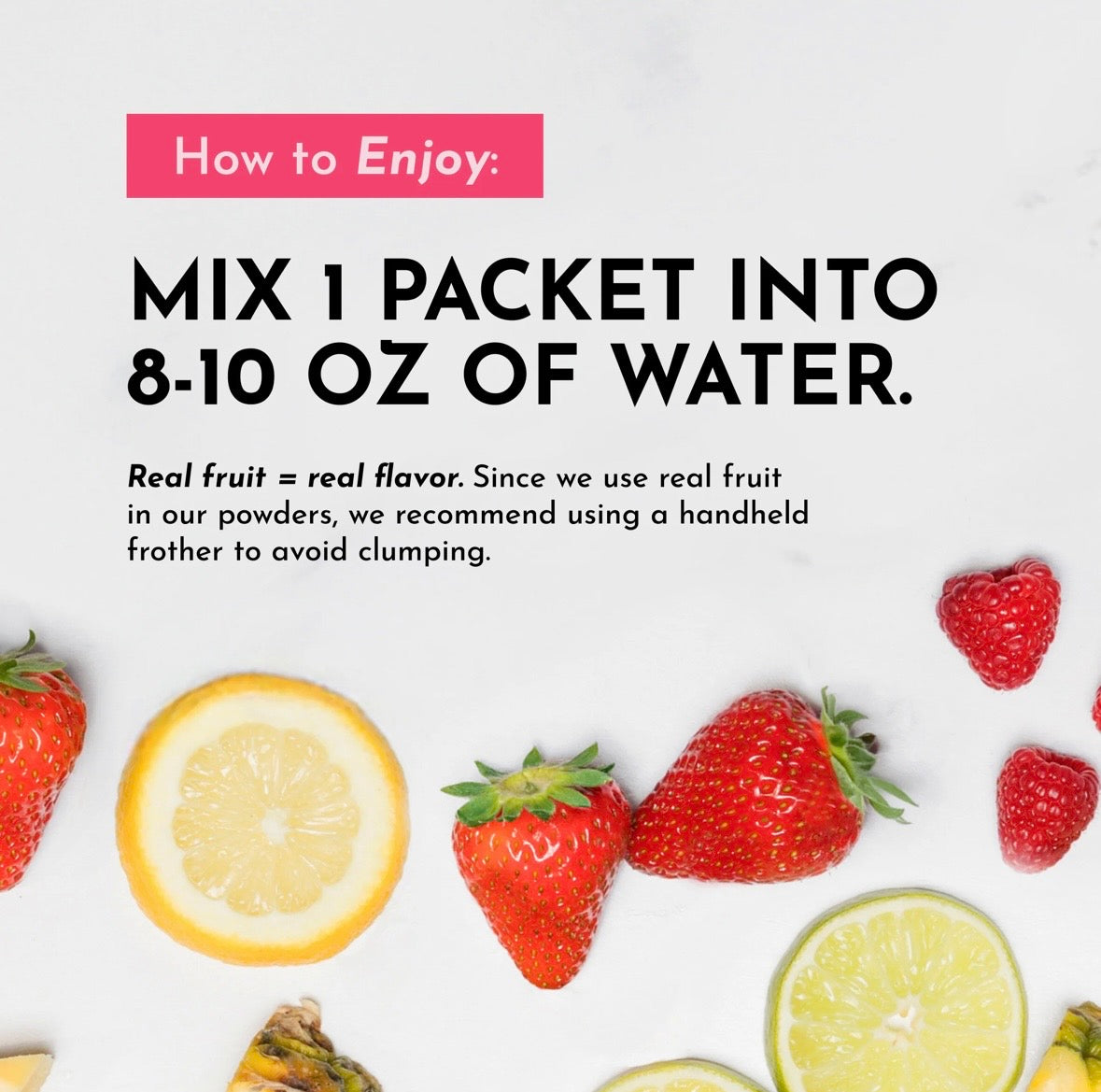 Strawberry Colada - Pre-Workout Stick (by Lindsay Arnold)