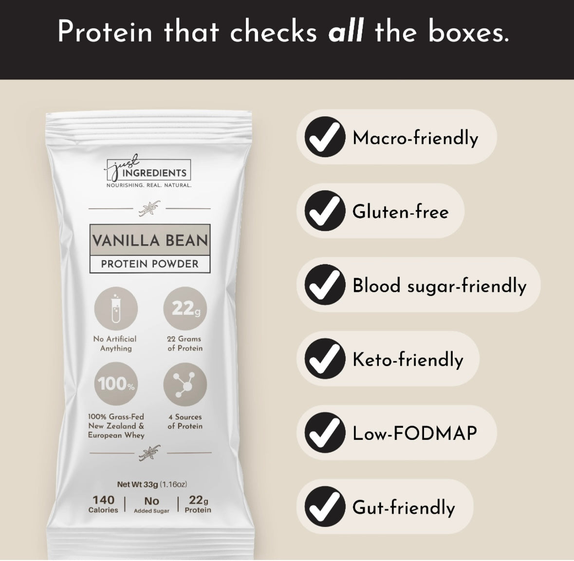 Single Serving Protein Packs