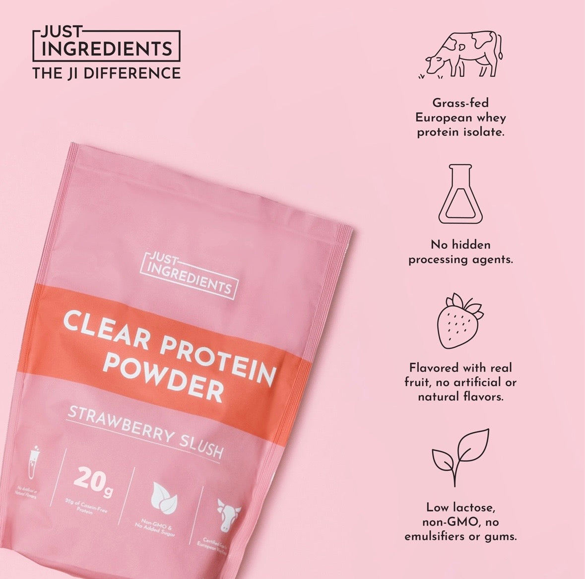 Strawberry Slush - Clear Protein 20 Servings