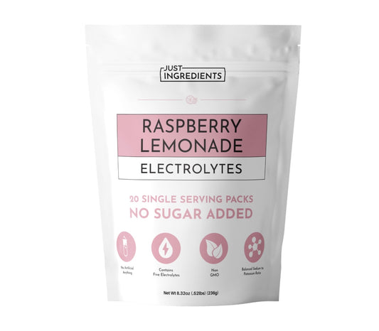 Raspberry Lemonade Electrolytes Single Serving Packs (20)