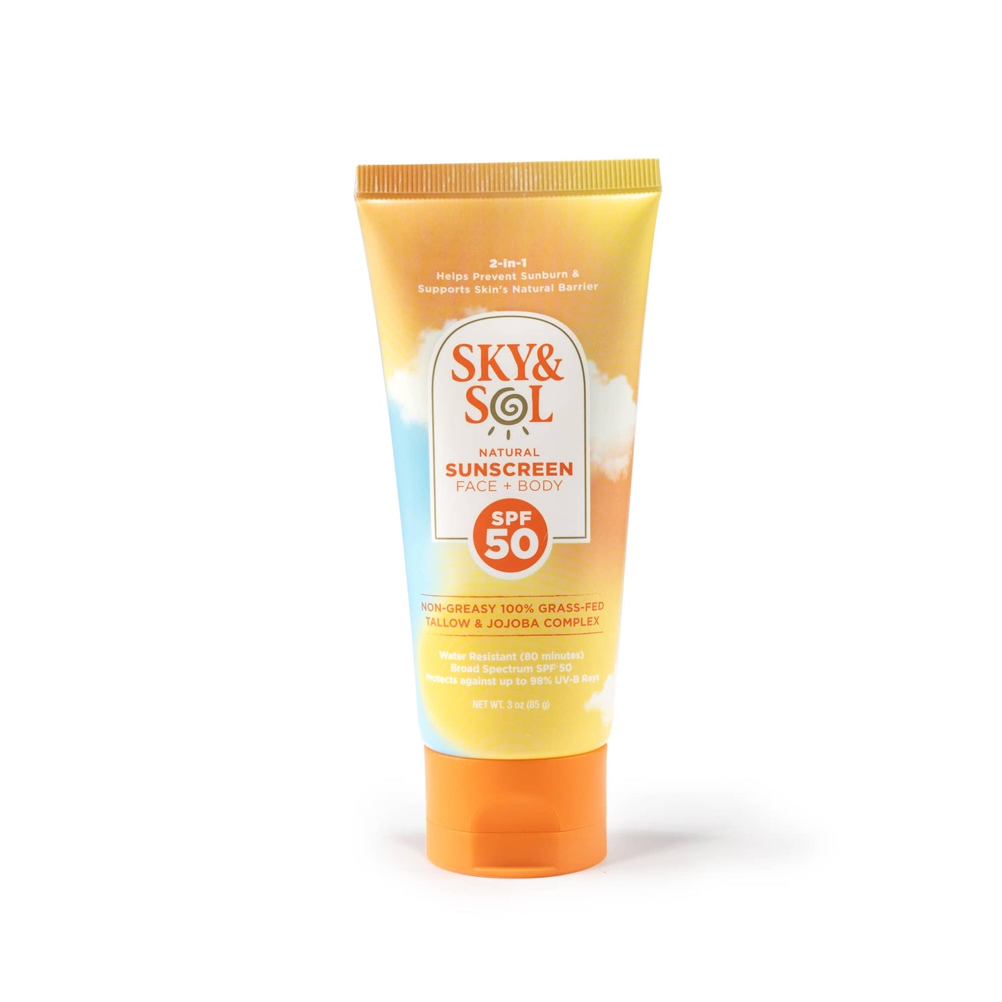 Natural Sunscreen Face and Body SPF 50
