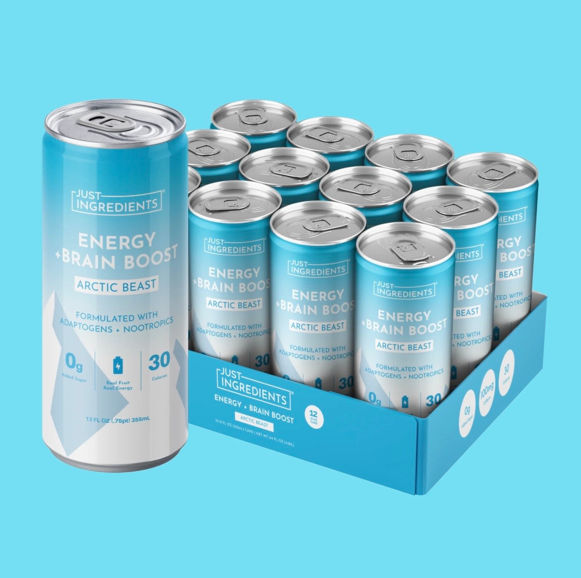 Arctic Beast Energy + Brain Boost (Single Can)