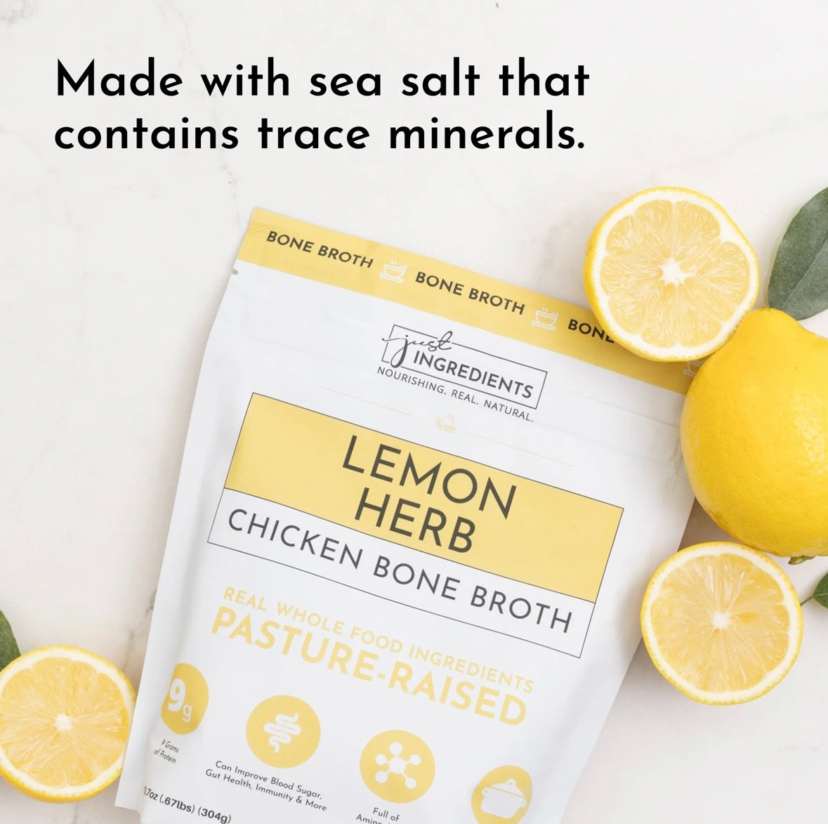 Lemon Herb - Bone Broth