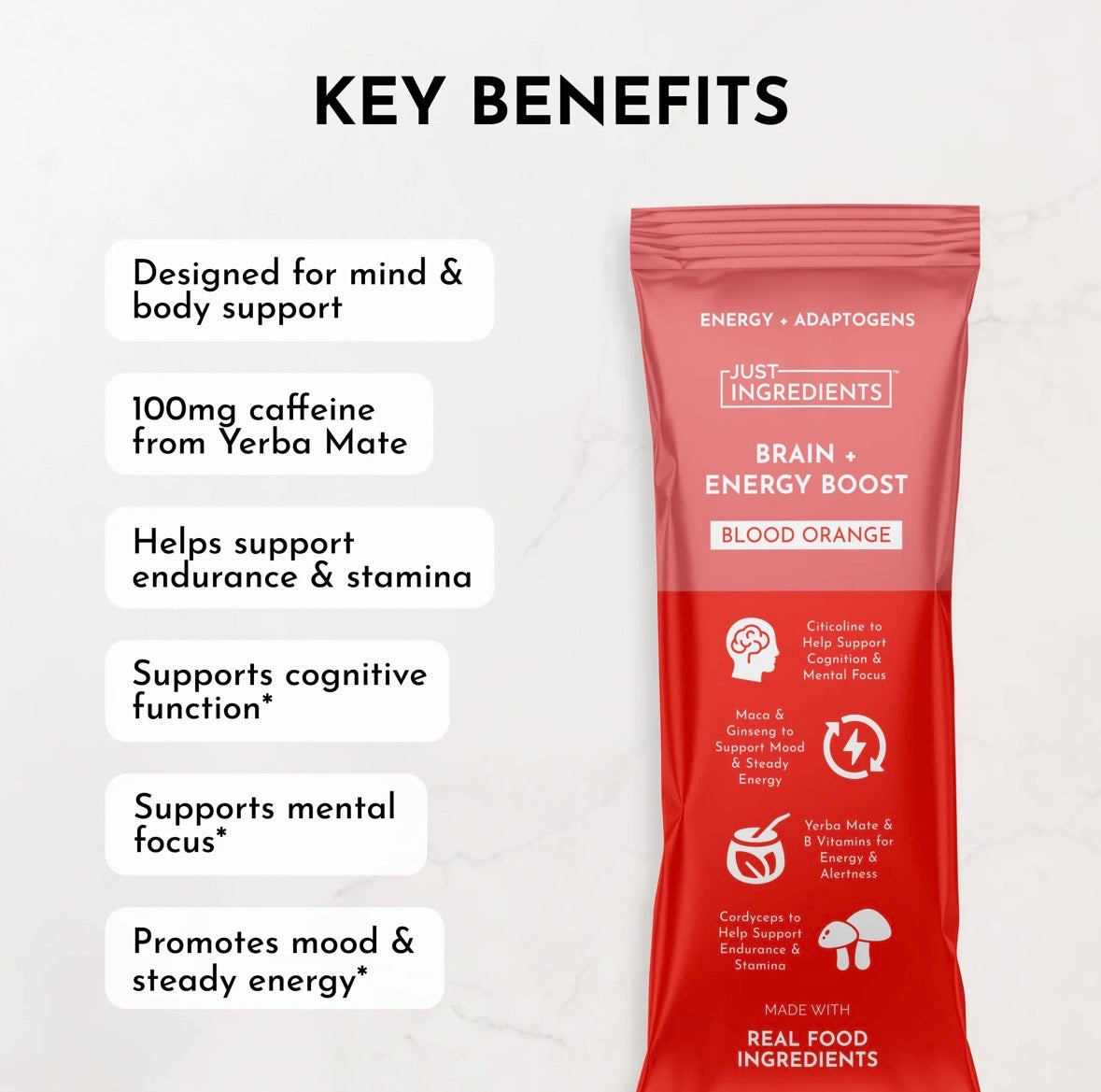 Blood Orange Brain + Energy Boost Stick