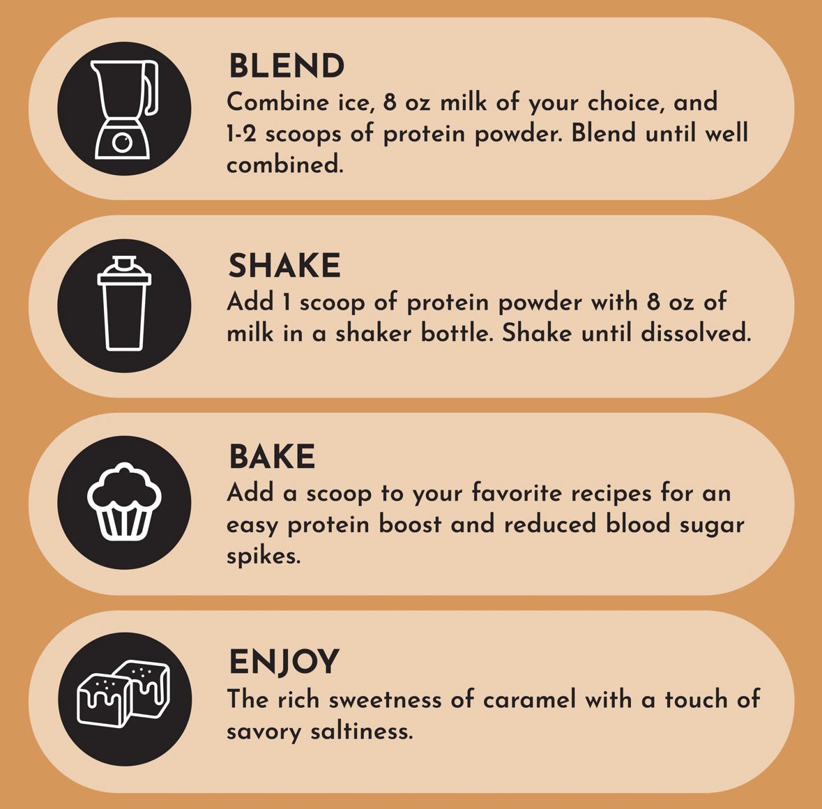 Salted Caramel - Protein Powder