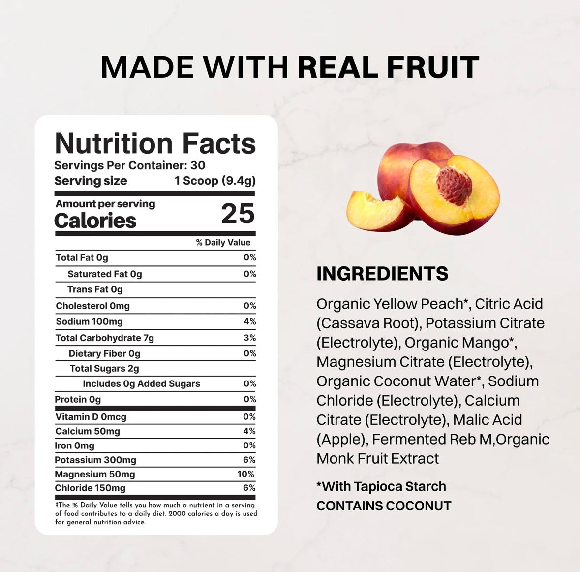 Peach Electrolytes