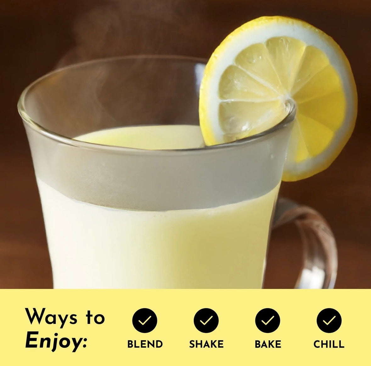 Lemon Cream Bone Broth Protein Powder